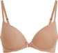 Hunkemöller Dames Lingerie Voorgevormde beugel bh Plunge - Bruin - maat A75