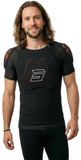 Shot Race Gear Race D3o T-Shirt Kurze Ärmel Schwarz S Mann
