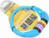 Merkloos STAHLEX Cijfer kabelslot - blauw - 10 x 650 mm - fietsslot