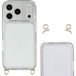 Selencia Backcover met afneembare haakjes voor de Apple iPhone 18 Pro Max / 17 Pro Max - Transparant