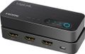 LogiLink HDMI splitter 4K/60Hz 2-poorts zwart