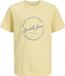 JACK & JONES T-shirt pour garçon JJGRAYSON TEE SS CREW NECK JNR - Taille 128 - Sunlight
