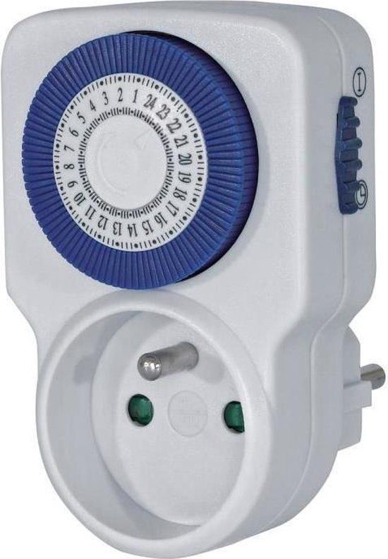 Brennenstuhl BAT mechanische Dag-tijdschakelklok MMZ 20A - België