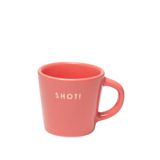 Vondels espresso kopje SHOT coral (80 ml)