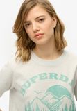 Superdry Lo-Fi Outdoor Mono Relaxed T-shirt Dames