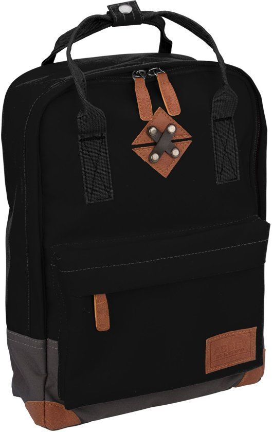 Abbey Rugzak Small - Bloc - Zwart/Antraciet