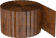 LARS360 Bordure de pelouse flexible, 40 mètres de long, 18 cm de haut, bordure de parterre en métal ondulé, clôture de jardin, bordure de pelouse et de parterre, couleur rouille