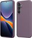 kwmobile Hoes compatibel met Samsung Galaxy S25 hoes - Zachte TPU siliconen telefoonhoes - Bleek iris