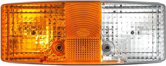 HELLA Knipperlicht - Halogeen - 12/24V - Opbouw/Schroefaansluiting - Stekker: Platte stekker - rechts - Aantal: 1