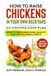 How to Raise Chickens in your own Backyard: DIY Chicken Coop Plan - How to Breed and Raise Quality Poultry in a Small Space
