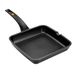 BRA Efficient Grillpan Vierkant Aluminium Zwart/Oranje 28 cm