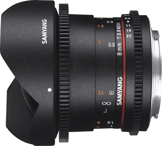 Samyang 8mm T3.8 VDSLR UMC Fish-eye CS II