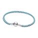 PANDORA Dames zilveren armband Venetiaanse ketting Turquoise 593816C01