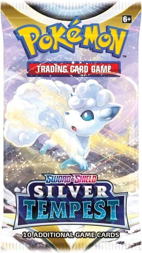 Pokémon Silver Tempest Boosterpack - Trading Card Game - 10 Cards
