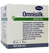 Hartmann Omnisilk Hechtpleister Kunstzijde 5cm x 5m - 1 Stuk
