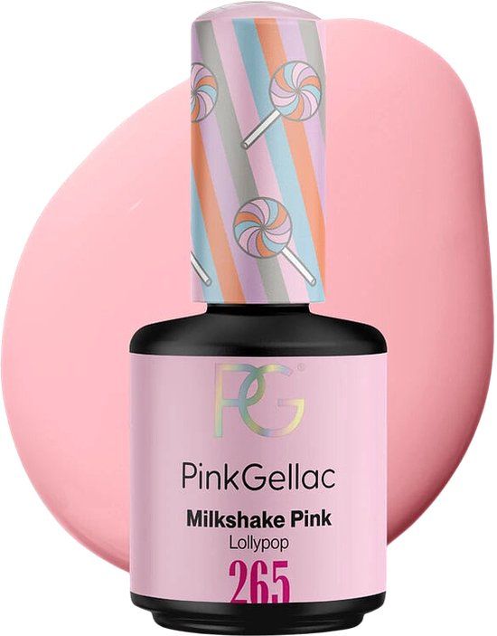 Pink Gellac Gellak - 265 Milkshake Pink 15ml