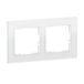 Legrand 766102 White Glass Blank Plate