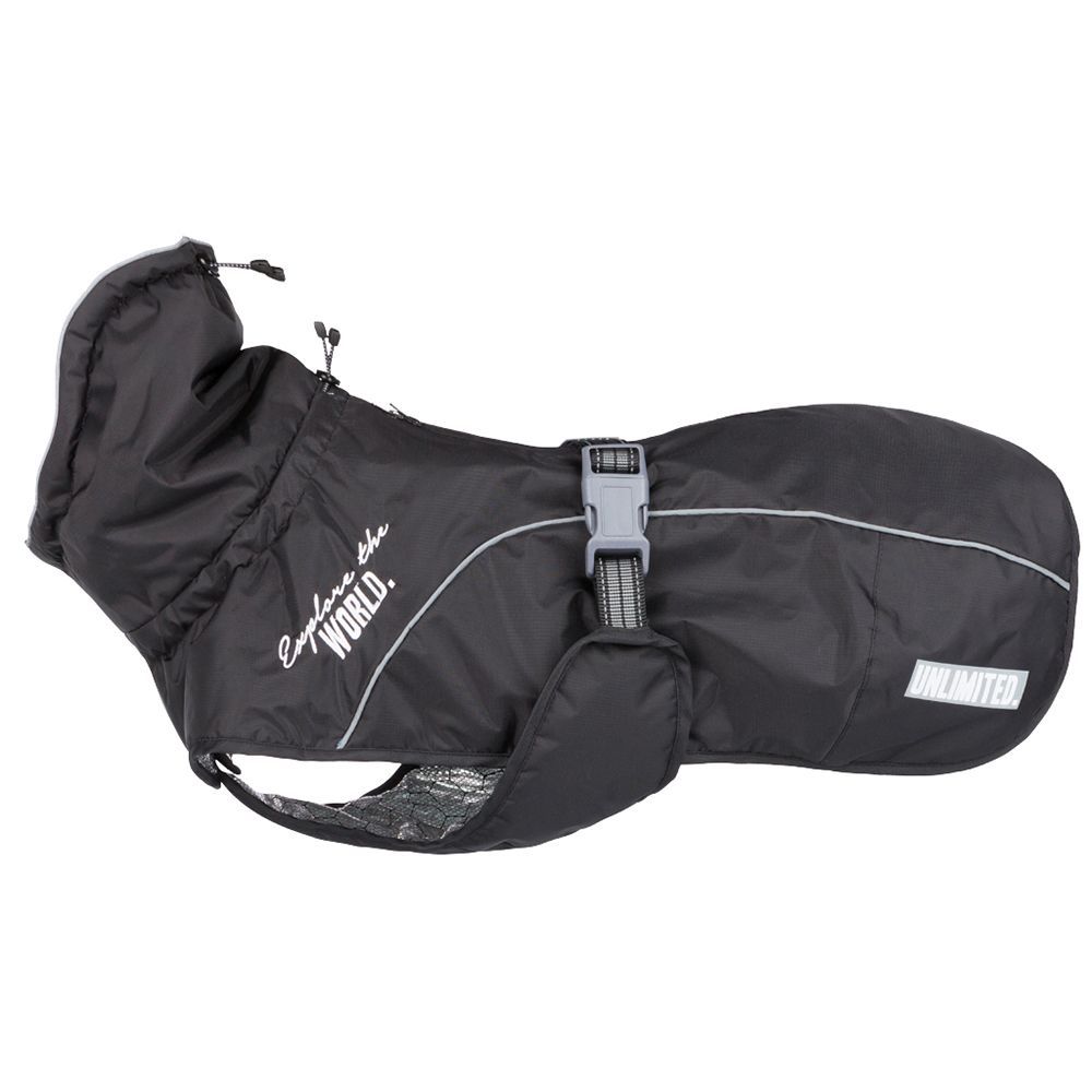 TRIXIE Explore Winterjas - Zwart - Maat XS (30 cm)