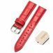 By Qubix Huawei Watch GT 6 / GT 7 - 41mm - Crocodile Leren Bandje - Rood