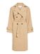 VILA VIVIAN L/S TRENCHCOAT Dames Gewatteerde jas Cornstalk Polyester Maat 40