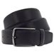 Vanzetti Leren Riem 35mm Leather Belt W105 Black Zwart