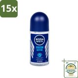 Nivea 15 x Fresh Active Roll-On Antiperspirant 50 ml