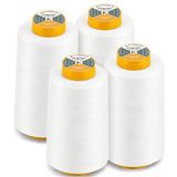 AK Trading 4-pack witte universele naaigarenkegels