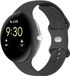 imoshion Siliconen⁺ bandje - Geschikt voor Google Pixel Watch 3 / 4 (45 mm) - Maat S - Zwart