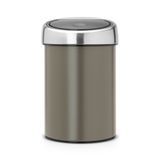 Brabantia Touch Bin - 3 liter - Platinum