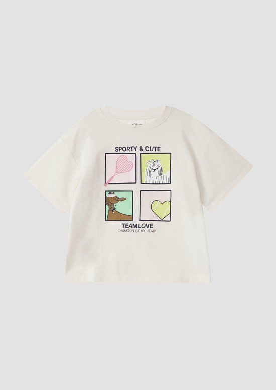 s.Oliver T-shirt ecru