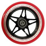 Merkloos Stunt Scooter Rol 110mm Zwart/PU Rood