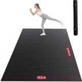 Yogamats XXL, extra large, tapis de sport, tapis de fitness, antidérapant, 213 cm x 152 cm / 183 cm x 122 cm x 8 mm d'épaisseur, PVC