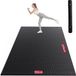 Yogamats XXL, extra large, tapis de sport, tapis de fitness, antidérapant, 213 cm x 152 cm / 183 cm x 122 cm x 8 mm d'épaisseur, PVC