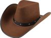 Boland Hoed cowboy Wichita bruin - 59 cm