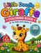 Little Doodle Giraffe Coloring Book: 30 Cute & Cozy Daily Life Scenes for Kids and Adults