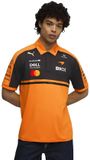 Puma Mclaren Replica Korte Mouw Poloshirt Oranje XL Man