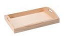 GLOREX Classic serving tray Rectangle Wood