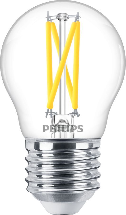 Philips LED Filament Kaarslamp - 2.5W - E27 - Dimbaar - Warm Wit Licht