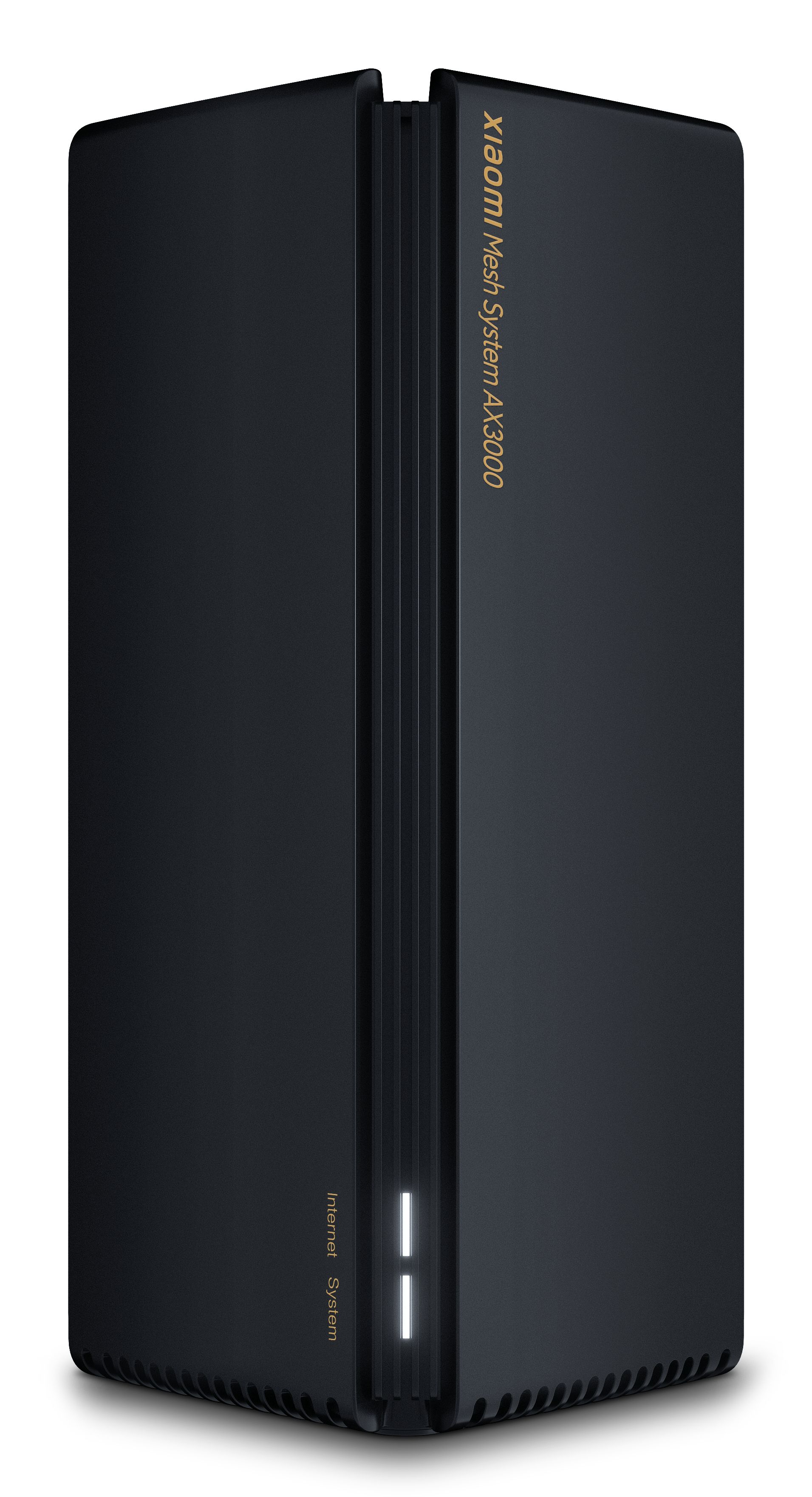 Xiaomi AX3000 (2-Pack) Dual-band Wi-Fi 6E Mesh System - Black