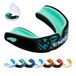 Enmo Maxilla Pro Gum Shield voor volwassenen en kinderen, 10+ mondbescherming met etui voor rugby, boksen, hockey en contactsporten, mondbescherming met kook- en bijttechnologie, drielaags