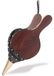 Merkloos Houten Blazer voor Open Haard met Hangkoord