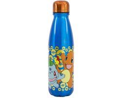 STOR Aluminium Drinkfles Kinderen Pokémon 600ml
