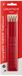 Caran d'Ache Edelweiss schoolpotloodset 4-delig HB rood