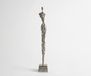 DELIFE Figurine Valeria Aluminium Platin Faite main