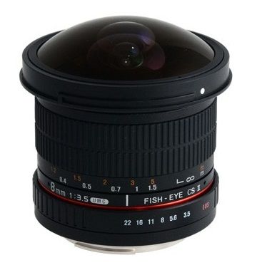 Samyang 8mm f/3.5 Fisheye Lens for Canon