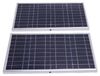 200W set de panneaux solaires, 2x 100W, 12V, avec contrôleur de charge, adapté pour camping-cars et bateaux