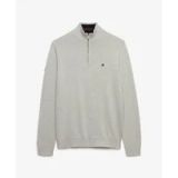Superdry Preppy Essential Baumwolle Halbreißverschluss Pullover Herren