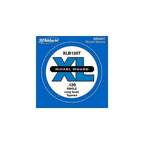 D'Addario XLB120T .120 Nickel Wound Bass Guitar Strings