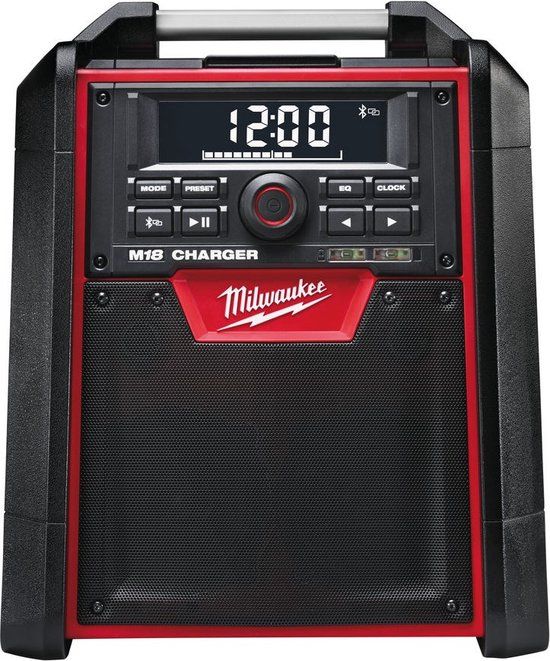 Milwaukee M18 RC-0 Bouwradio - 18V - Zwart