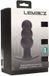 Shots Levelz Shots BV Tri Bulb Vibrerende Siliconen Anale Plug - Zwart